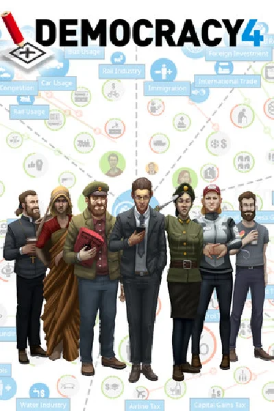 ⭐️Democracy 4 / Steam Key / RU+Global