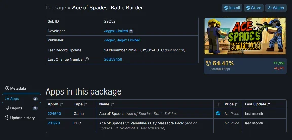Ace of Spades + St. Valentine’s Day Massacre Pack DLC