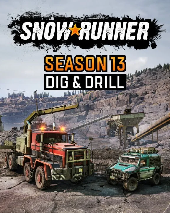 ✅ SnowRunner - Season 13: Dig & Drill Windows KEY 🔑