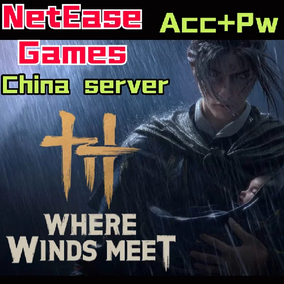 where winds meet  Account+Pw  China server
