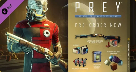 Prey (2017) + Cosmonaut Shotgun Pack 🔑STEAM KEY GLOBAL