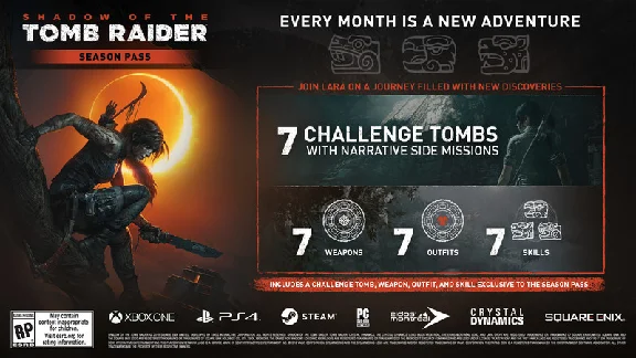 Shadow of the Tomb Raider Season Pass STEAM DLC КЛЮЧ🔥