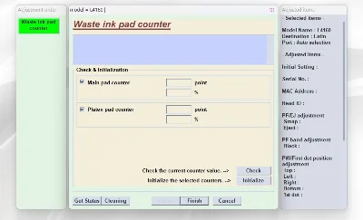 Сброс EPSON AdjProg L4160L4163L4165L4166L4167L4168L4169