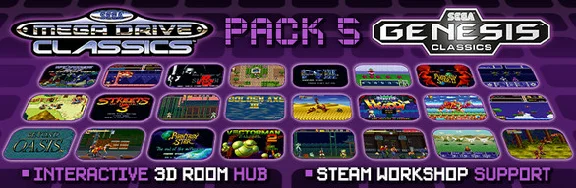 SEGA MegaDrive & Genesis Classics Pack 5 (Steam Gift)
