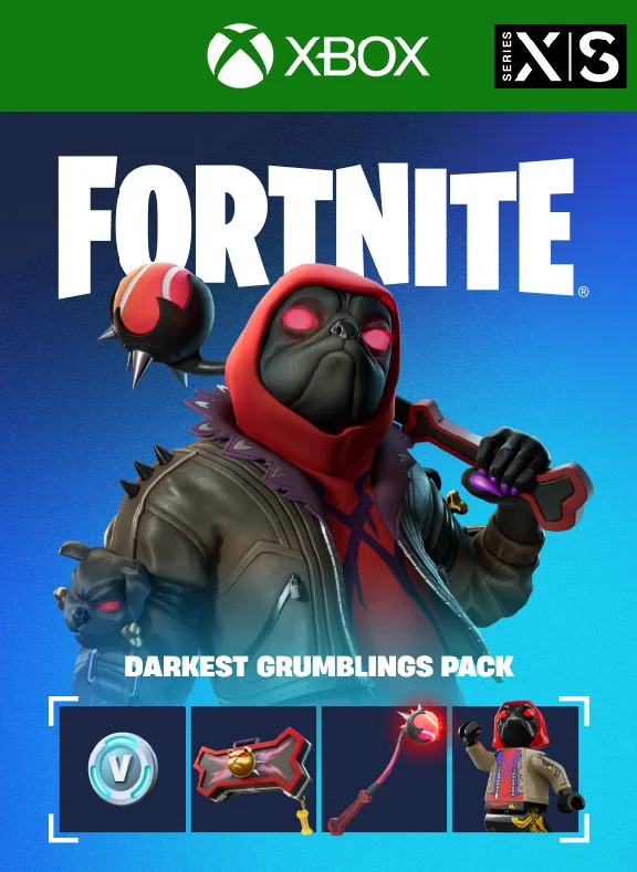 600 v-bucks + Fortnite  Darkest Grumblings Pack XBOX