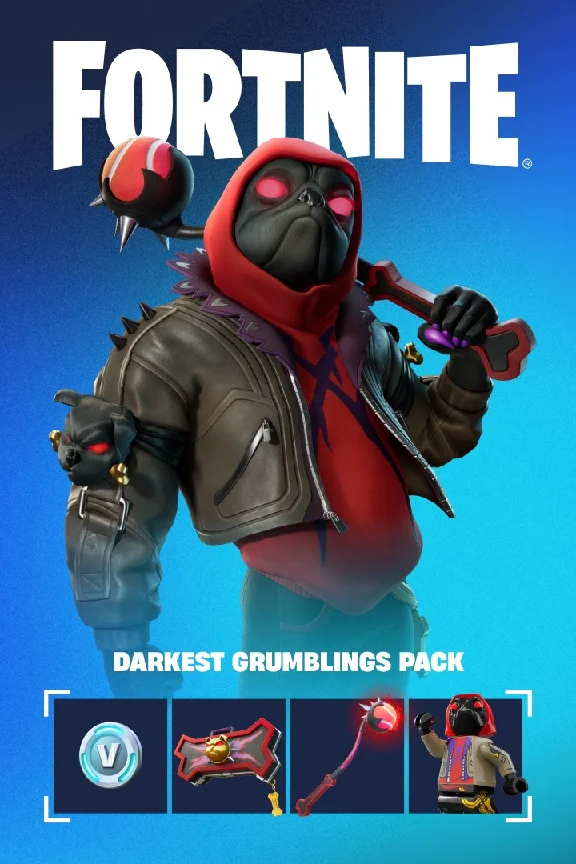 600 v-bucks + Fortnite  Darkest Grumblings Pack XBOX