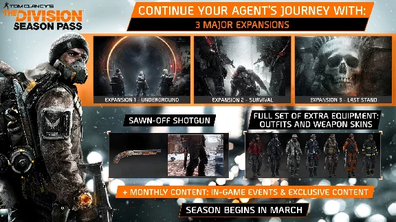 Tom Clancy´s The Division - Season Pass (Steam Gift RU)