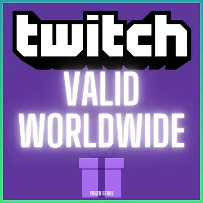 🟣ПОДАРОЧНАЯ ПОДПИСКА НА TWITCH✅TWITCH SUB✅1-3-6-12🎁