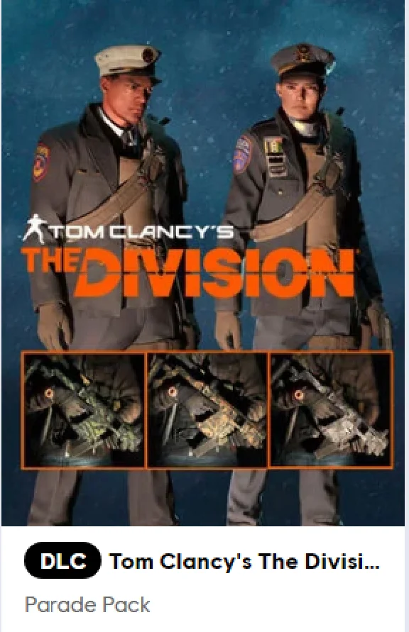 ❤️Uplay PC❤️The Division 1 Skins|Скины❤️RUS❤️