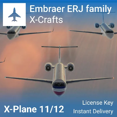 ✈️ Embraer ERJ Family by X-Crafts | XP11/12