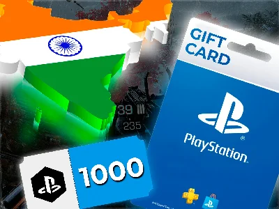 🕹Playstation Network PSN Индия 1000 INR 💳0%