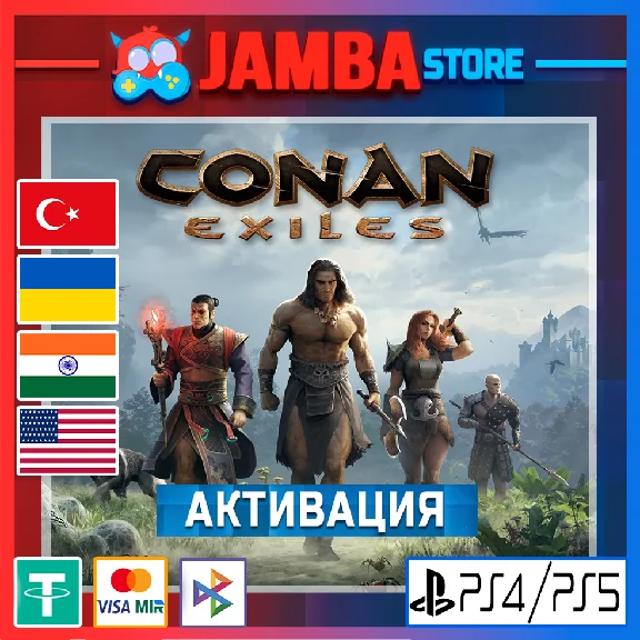 🌟Conan Exiles | PS4/PS5 | Region selection🌟