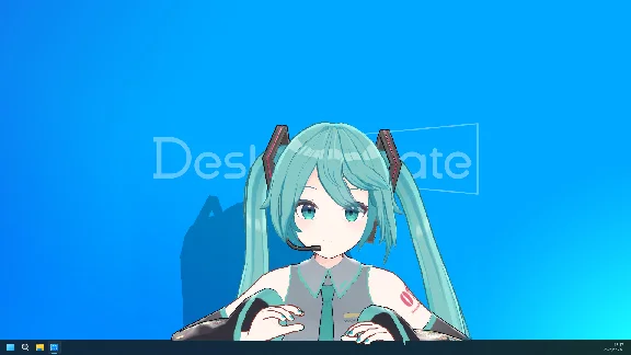Desktop Mate 初音ミク DLC Hatsune Miku 💎 STEAM РОССИЯ