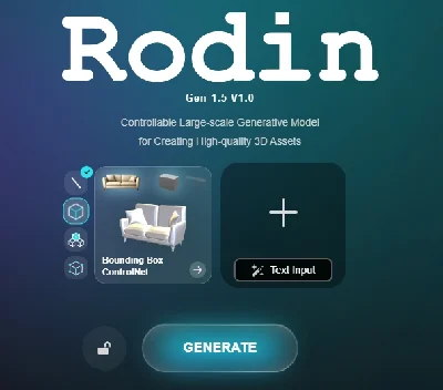 🐼 Rodin AI ✅ Creator subscription for 7 days ✅