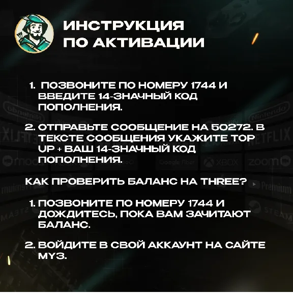 ☎️ ESIM ВАУЧЕР☎️THREE☎️ВЕЛИКОБРИТАНИЯ