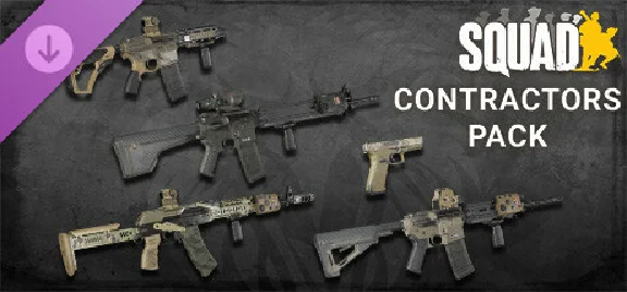 Squad Weapon Skins - Contractors Pack DLC * STEAM RU🔥