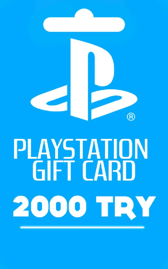 🌌PlayStation payment card PSN 2000 TL TRY TURKEY🌌Code