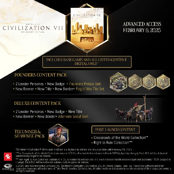🟢🔥Civilization® VII Founders🌍XBOX One/X|S КЛЮЧ🎮✅
