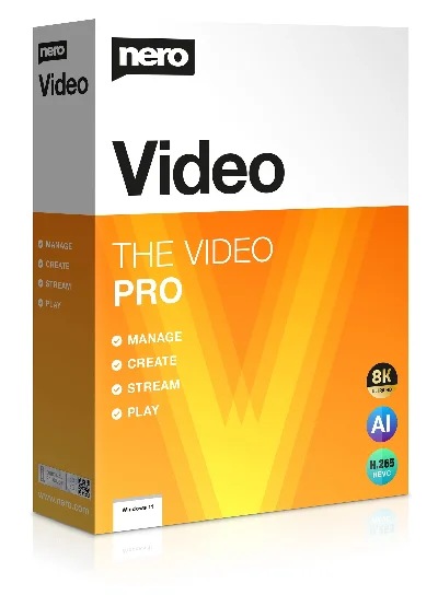 Nero Video 2025 SE (Windows) Lifetime license code