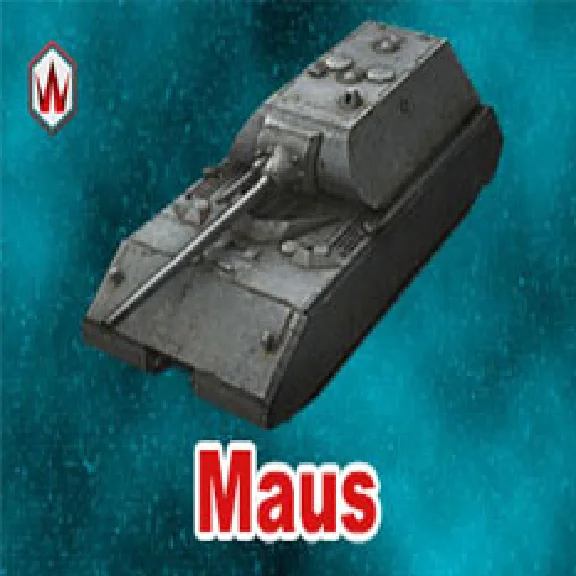 WoT Blitz Maus in the hangar ✔️ Wargaming