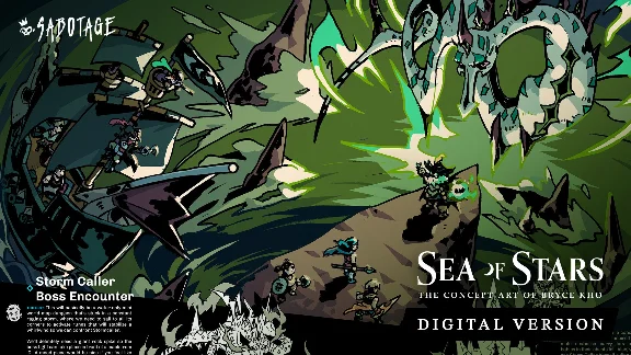 ✅💙SEA OF STARS - DIGITAL ARTBOOK💙STEAM GIFT🤖АВТО