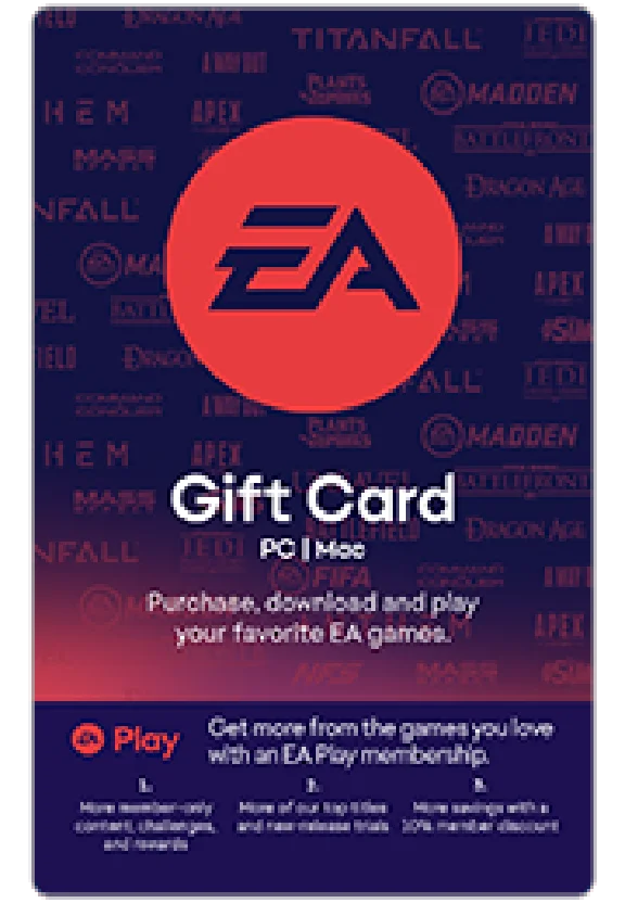 🇺🇸EA Game Cash Card 15 USD - 25 USD (USA)