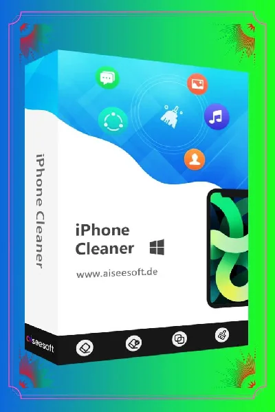 ✴️ Aiseesoft iPhone Cleaner 🔑 1 Year Registration Code