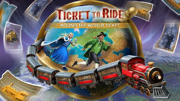 Ticket to Ride - Round the World Ticket DLC * STEAM🔥