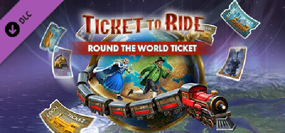 Ticket to Ride - Round the World Ticket DLC * STEAM🔥