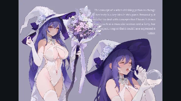 Wedding Witch - Artbook DLC * STEAM RUSSIA🔥
