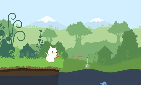 Cat Goes Fishing * STEAM RUSSIA🔥