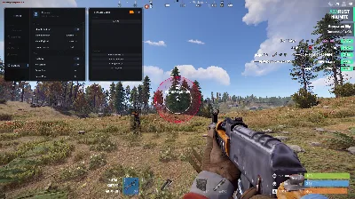 рабочий приватный чит Arcane для игры RUST