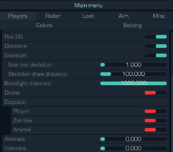 working safe cheat Crooked Arms for game SCUM
