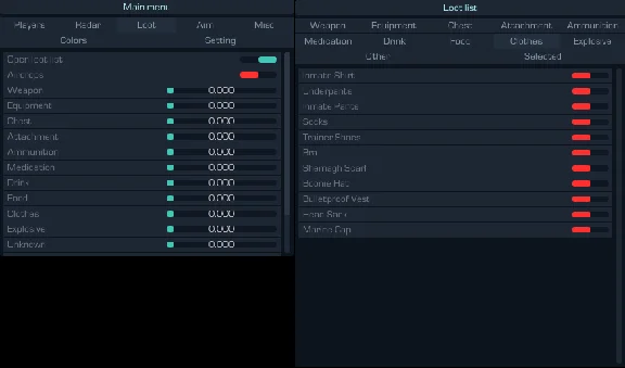 working safe cheat Crooked Arms for game SCUM