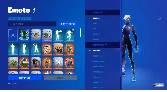 FORTNITE🎮 48 SKINS ACCOUNT |OG GALAXY SCOUT| MAIL