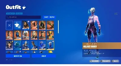 FORTNITE🎮 48 SKINS ACCOUNT |OG GALAXY SCOUT| MAIL