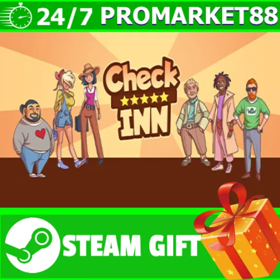⭐️ВСЕ СТРАНЫ+РОССИЯ⭐️ Check Inn STEAM GIFT