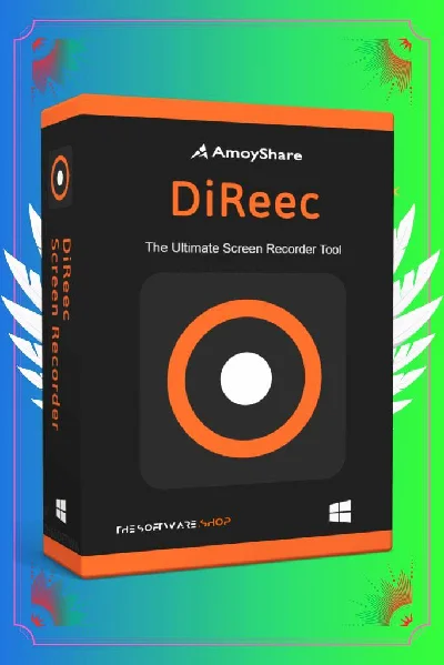 📐 AmoyShare DiReec Screen Recorder 🔑 6 Month Key 🔑