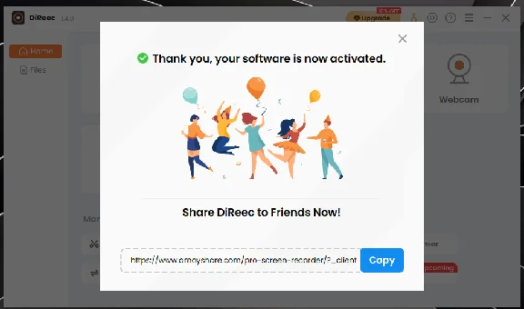 📐 AmoyShare DiReec Screen Recorder 🔑 6 Month Key 🔑