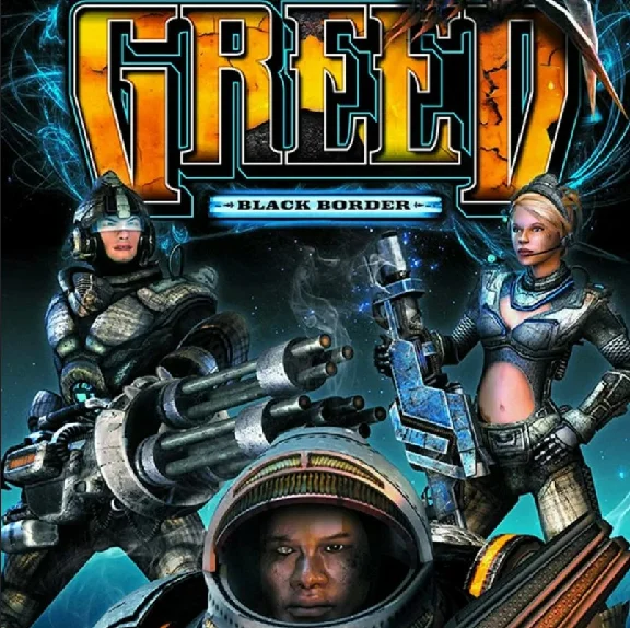 ⭐️Greed: Black Border / Steam Key / RU+Global