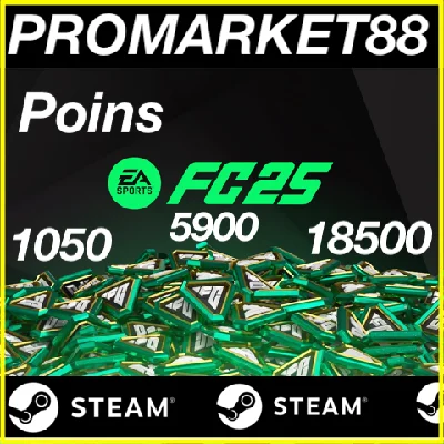⭐️FC 25 POINTS⭐️ FIFA STEAM 1050-2800-5900-12000-18500
