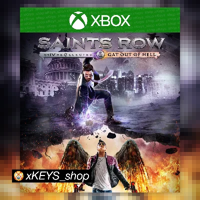 👽 Saints Row 4: Re-Elected & Get out of Hell 🟩 XBOX