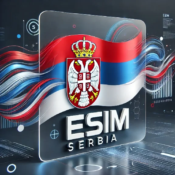 eSIM - Туристическая  сим карта - Сербия
