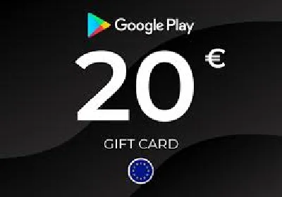 Подарочная карта Google Play на 20 евро.