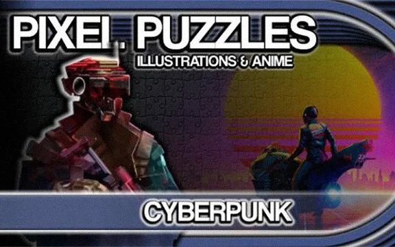 Pixel Puzzles Illustrations Anime Jigsaw Cyberpunk DLC