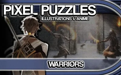 Pixel Puzzles Illustrations Anime Jigsaw Warriors DLC