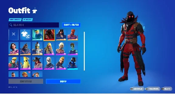 FORTNITE🎮19 ACCOUNT SKINS |OG STW BATMAN| MAIL