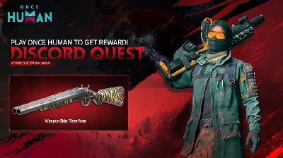 Once Human Tiger Roar gun skin