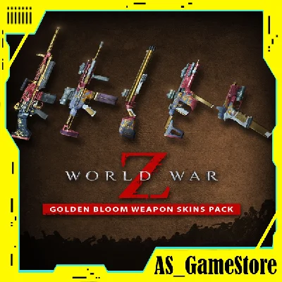 ⚫️WWZ Golden Bloom Weapon Skins | Epic Games EGS