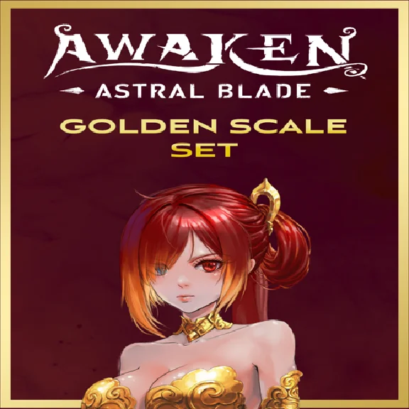 🔴 AWAKEN - Astral Blade Golden Scale Set ✅ EGS DLC 🔴 